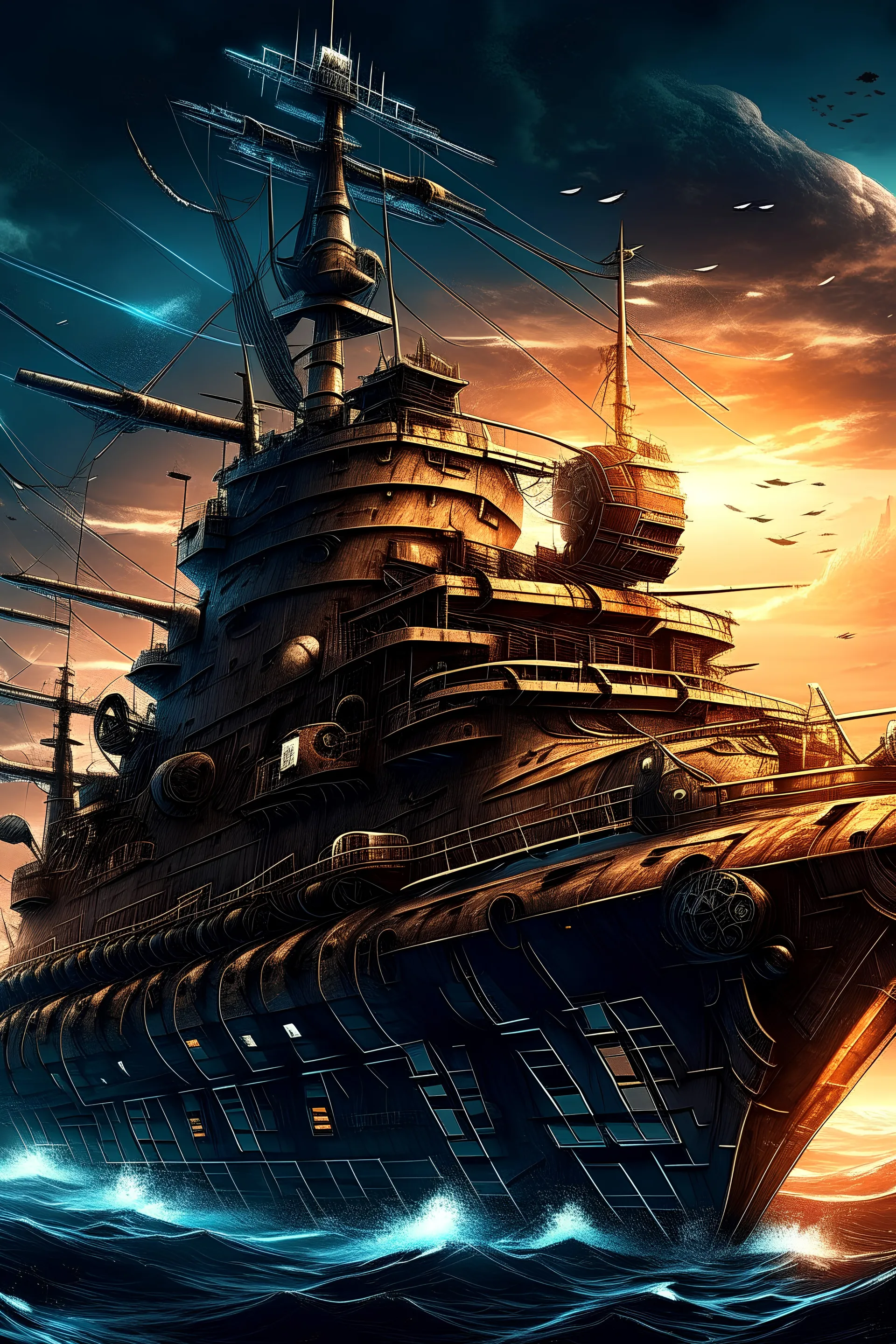 bitcoin war ship