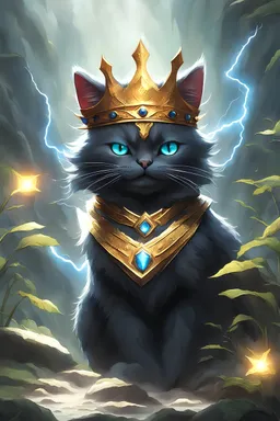 1 thunder cat with light crown