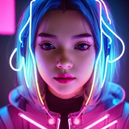 neon Russian woman, masterpiece, best quality, half body, portrait, night city, 1girl, 3D, pixar, realistic, teen girl, smiling, cute face, harajuku fashion style, rain coat, beautiful, colourful, neon lights, cyberpunk, smooth skin, illustration, sideways glance, foreshortening, extremely detailed 8K, smooth, high resolution, ultra quality, highly detail eyes, highly detail mouth, highly detailed face, perfect eyes, both eyes are the same, glare, Iridescent