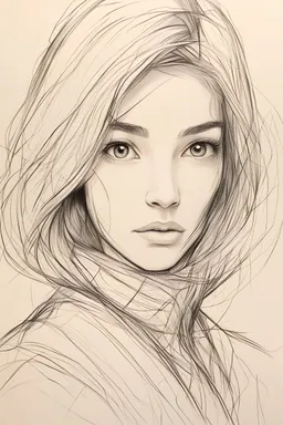 Draw a portrait of a future girlfriend