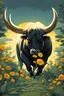 Placeholder: bull and sunshine