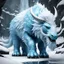 Placeholder: dungeons and dragons style, ice mythical creature, unreal engine, 32k